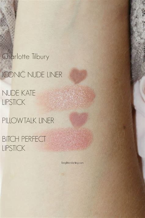 Charlotte Tilbury Iconic Nude Dupes